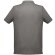 Polo berlin piqué de hombre con cuello y mangas en canalé Gris detalle 18