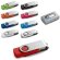 Pendrive Claudius 8GB giratorio acabado goma clip