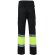 Pantalón multibolsillos bicolor poseidon con reflectantes Negro/Amarillo detalle 45