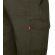 Pantalón de sarga multibolsillos Hermes con cintura elástica Verde militar detalle 15