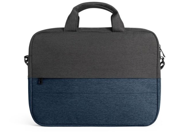 Bolso Genoa para portátil 15 pulgadas en poliéster reciclado 600D Azul detalle 7