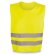Chaleco Thiem en poliester de alta visibilidad amarillo