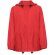 Cortavientos infantil THC Dubliners Kids con capucha impermeable Rojo