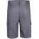 Bermudas Chione multibolsillos en sarga con cinturilla elástica Gris