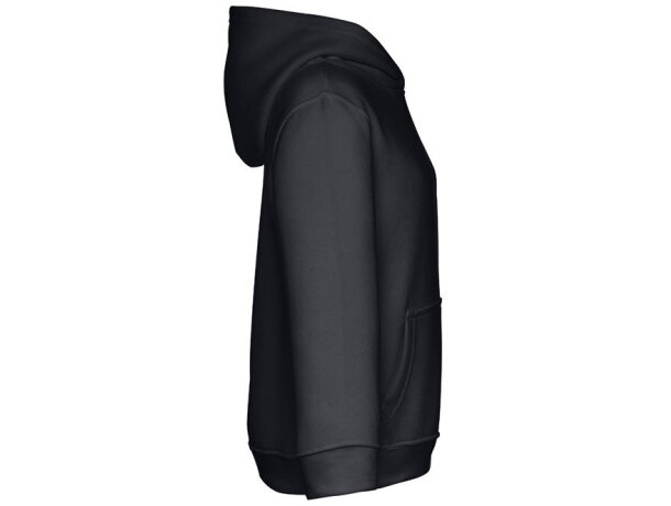 Sudadera Phoenix Kids con capucha para niños, algodón y poliéster Negro detalle 25
