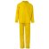 Traje de lluvia dos piezas VL Sedna con capucha transpirable Amarillo