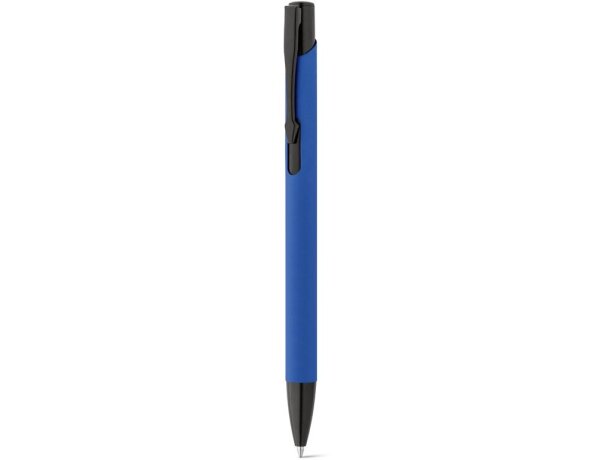 Bolígrafo de aluminio Poppins Azul royal detalle 7