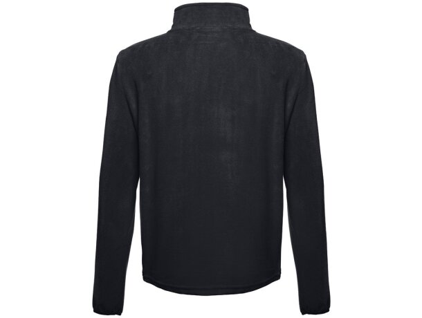 Polar vienna unisex de poliéster con cremallera de 1/4 Negro detalle 15