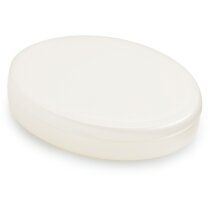 Pastillero ovalado de 3 secciones perla
