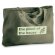 Bolsa non-woven asas largas 100% algodón Hi!dea Camden Verde oscuro detalle 5