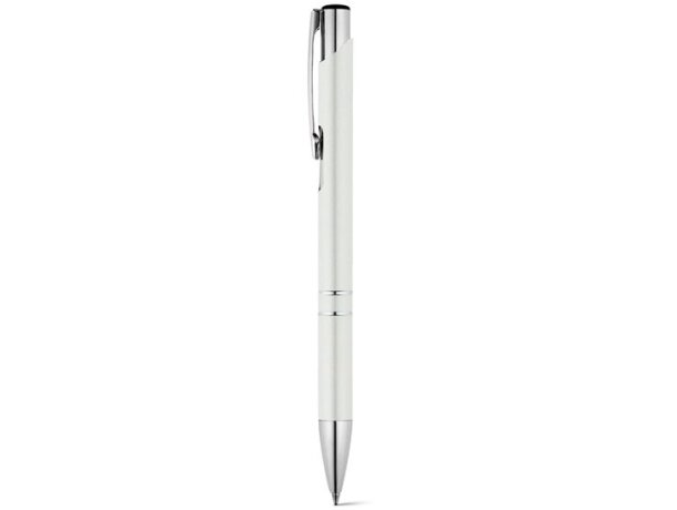 Bolígrafo clásico Beta personalizado con clip blanco