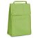 Bolsa térmica plegable con cierre de velcro verde claro