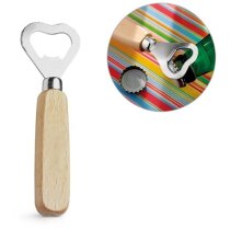 Abridor botellas madera natural metal Holz