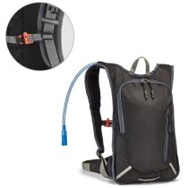 Mochila gris Mounti con sistema hidratación 5L