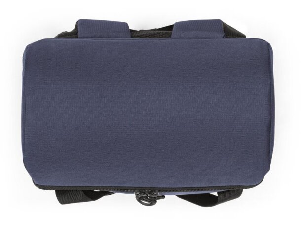 Mochila térmica Roma L de poliéster reciclado 600D ripstop 16L Azul detalle 13