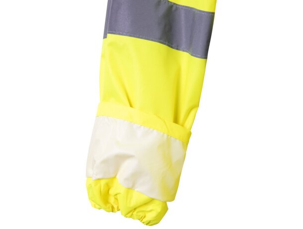 Traje de lluvia Venus alta visibilidad EN20471 clase 3 Amarillo hexachrome detalle 15