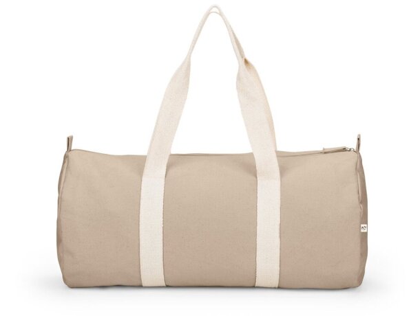 Bolsa de deporte Saint Sport de algodón y poliéster reciclados Natural detalle 3