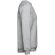 Sudadera Delta unisex de algodón y poliéster con interior cardado Gris claro matizado detalle 4