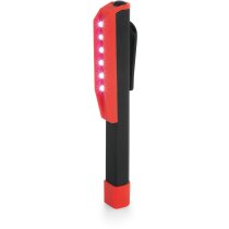 Linterna negra de aluminio roja Linterna negra de aluminio roja