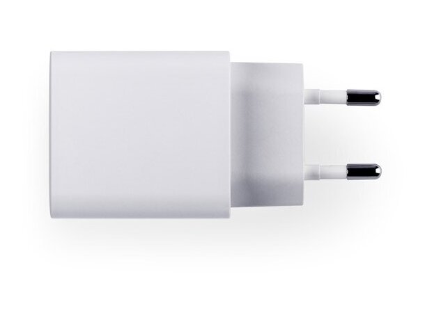Adaptador de corriente Wegener con usb-a 18w y usb-c 20w Blanco detalle 3