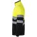 Chaqueta polar bicolor Eros con bandas reflectantes EN20471 Negro/Amarillo detalle 58