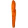 Mono de sarga yama con cremallera doble cursor y bolsillos Naranja detalle 13