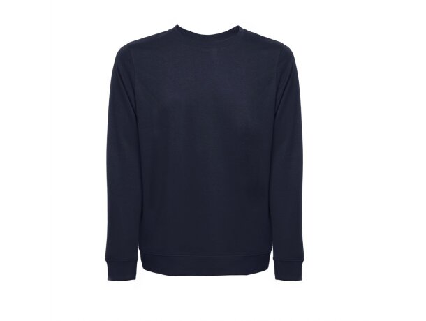 Sudadera unisex Colombo de algodón y poliéster, 240 g/m² Azul marino detalle 18