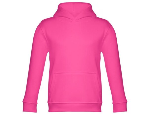 Sudadera Phoenix Kids con capucha para niños, algodón y poliéster Rosa detalle 27