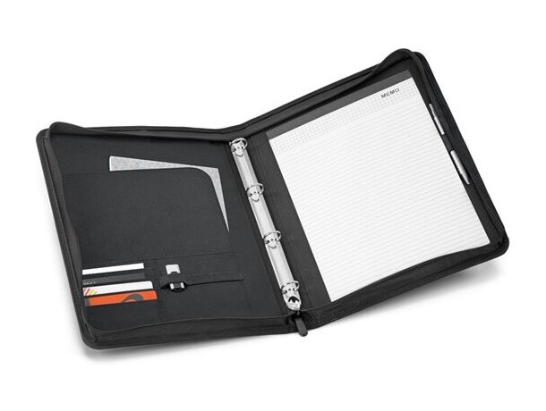 Portafolios a4 con bolsillo exterior gris claro