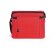 Bolsa térmica Cancun poliéster reciclado 600D con interior PEVA Rojo detalle 11