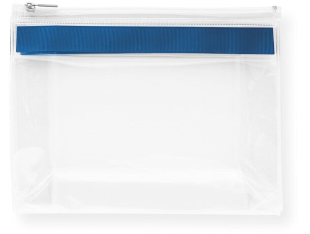 Bolsa Chastain de higiene personal personalizada azul