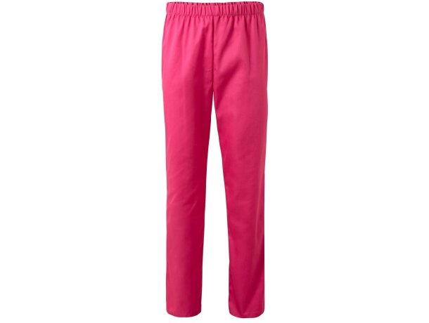 Pantalón sarga Aphrodite cintura elástica bolsillo trasero Burdeos detalle 3