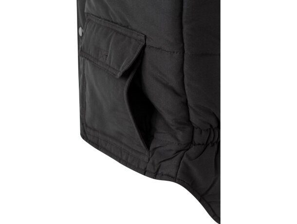 Chaleco acolchado multibolsillos Vl Mefitis poliéster 220 g/m² Negro detalle 36