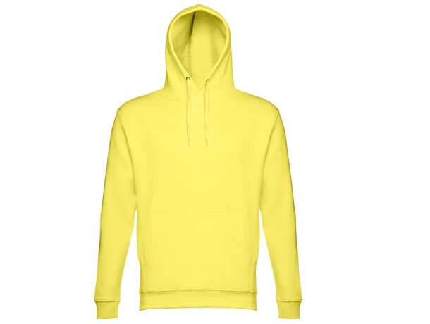 Sudadera unisex con capucha phoenix en algodón y poliéster Amarillo limón detalle 46