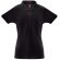 Polo Berlin Women piqué algodón corte cinturón para mujer Negro