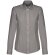 Camisa Thc Tokyo Women oxford para mujer Gris detalle 9