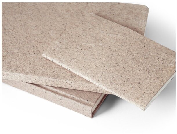 Libretas ecológicas con tapa semirrígida Teapad Semi-rigid de hojas de té detalle 5