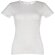 Camisetas manga corta corte entallado de algodón 150 g/m2 Thc Sofia Blanco matizado