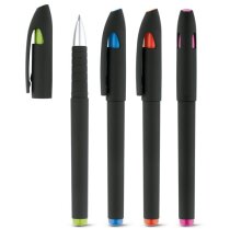 Bolígrafo promocional Spacial grip goma tinta gel