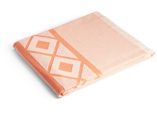 Toalla Malek algodón reciclado certificada Oeko-Tex 100x180 cm Azul detalle 10