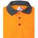 Polo bicolor alta visibilidad VL Vulcan manga larga Gris/Naranja detalle 17