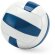 Pelota de voleibol nanga en pvc azul y blanco
