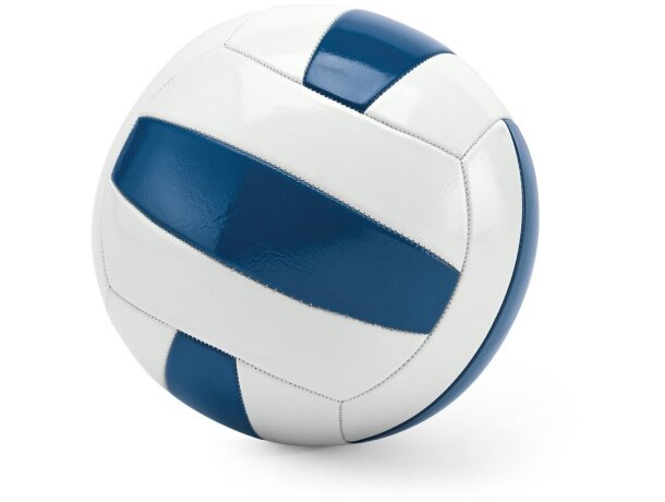 Pelota de voleibol nanga en pvc tamaño 5 rayas azules y blancas Azul detalle 2