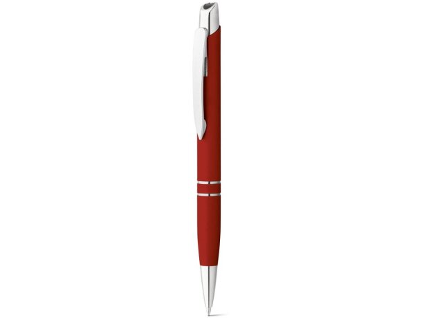 Bolígrafo con nombre barato aluminio tinta azul Hi!dea Marieta Soft Burdeos detalle 5
