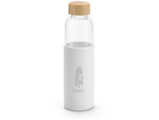 Botella de 600 ml DAKAR. Blanco detalle 2