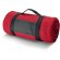 Manta polar 180 gr personalizada roja