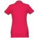 Polo slim fit Rome women bicolor algodón 210 g/m² manga corta Rojo detalle 15
