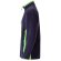 Chaqueta polar bicolor Geras con cinco bolsillos y cremallera Azul marino/Verde detalle 16
