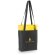 Bolsa Harrod bicolor non woven 105 gr / m2 amarillo