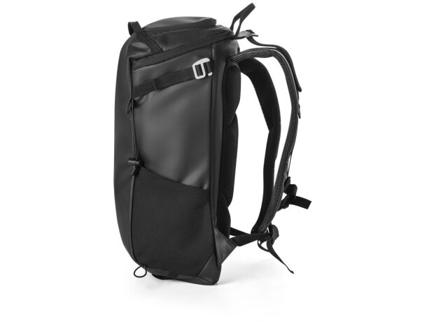 Mochila de senderismo Alasca con revestimiento impermeable Negro detalle 12